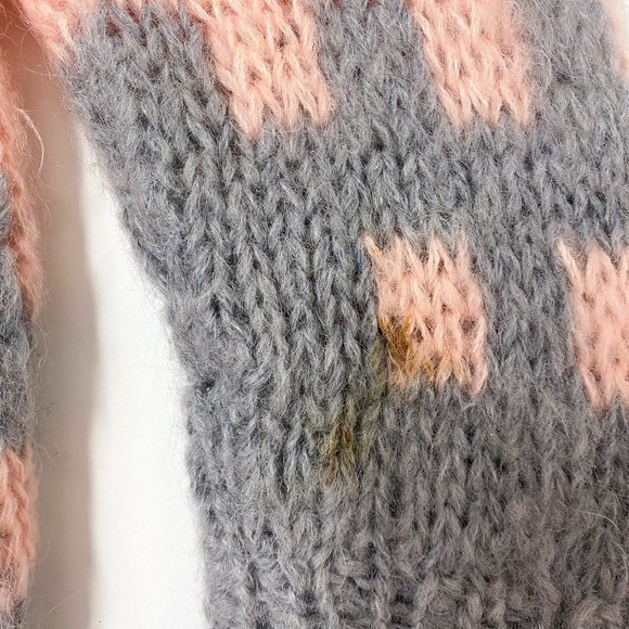 Womens Knitted Color Block cardigan Size XXS‎ - Picture 4 of 4